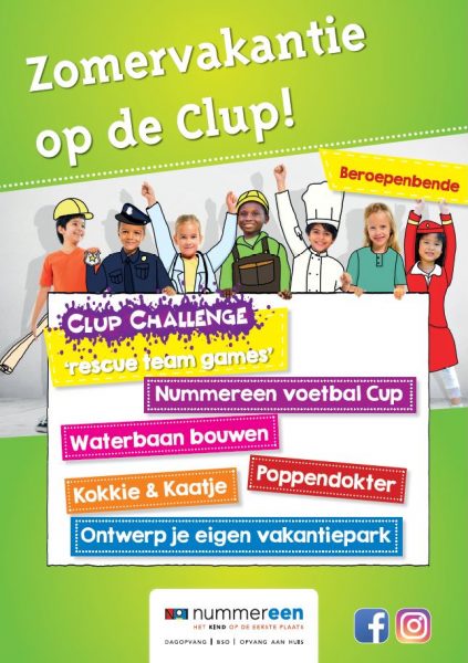 Themaposter zomervakantie 2019 Themaposter zomervakantie 2019