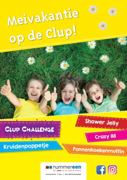 Poster meivakantie 2020 Meivakantie 2020, vakantieprogramma