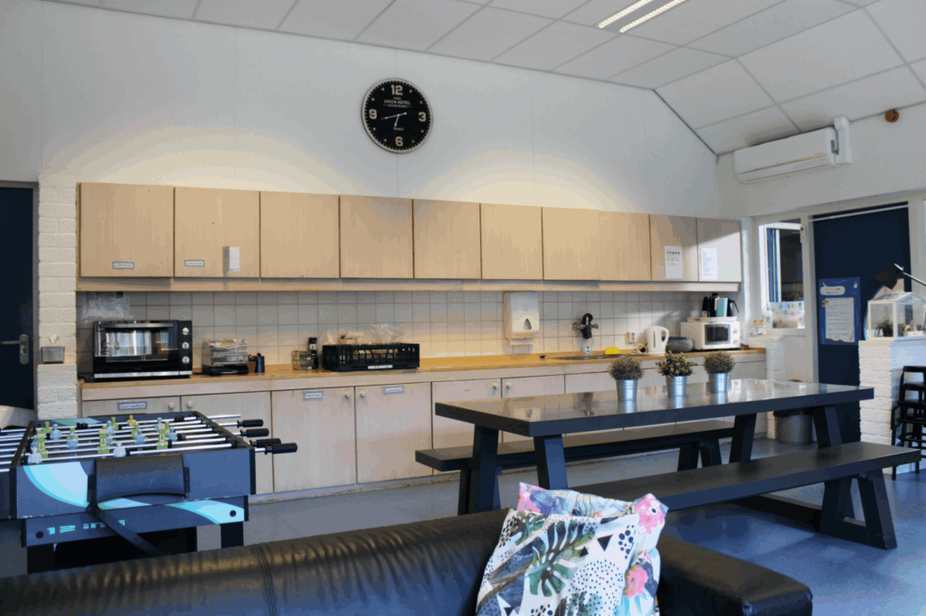 locatie hulsel clup binnen keuken