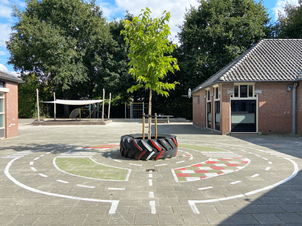 locatie steensel schoolplein band