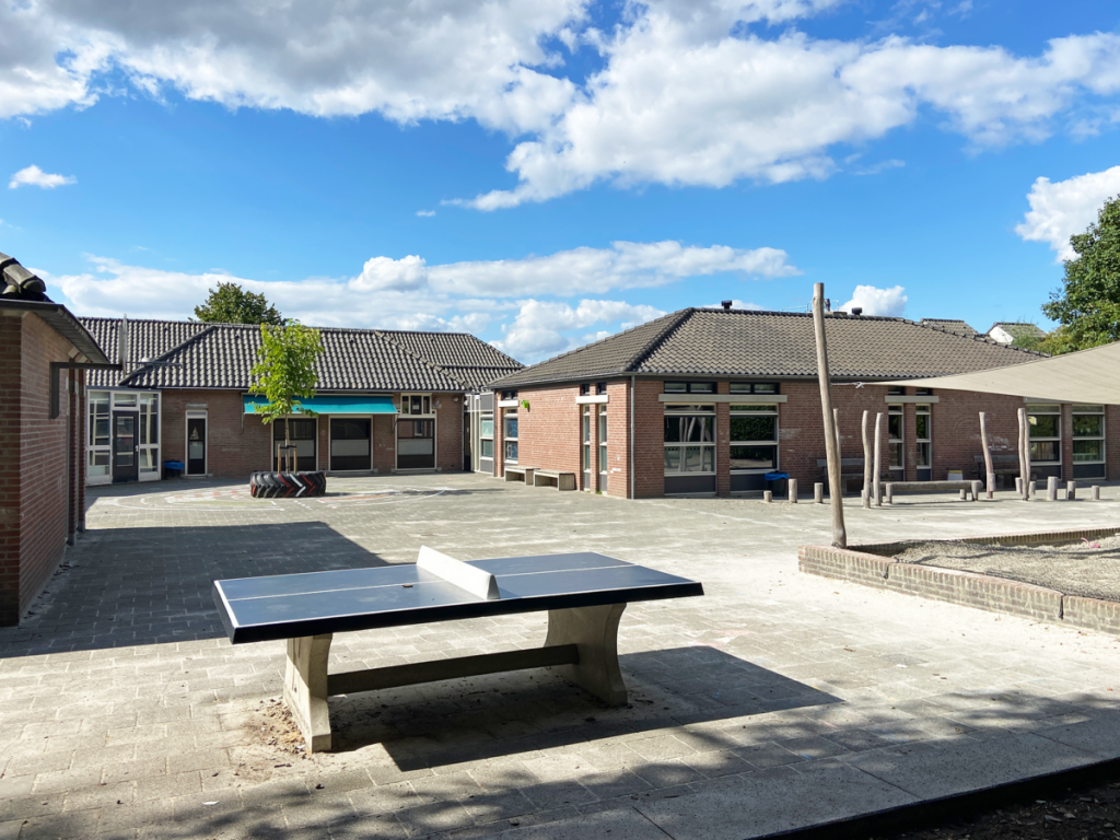 locatie steensel schoolplein pingpong