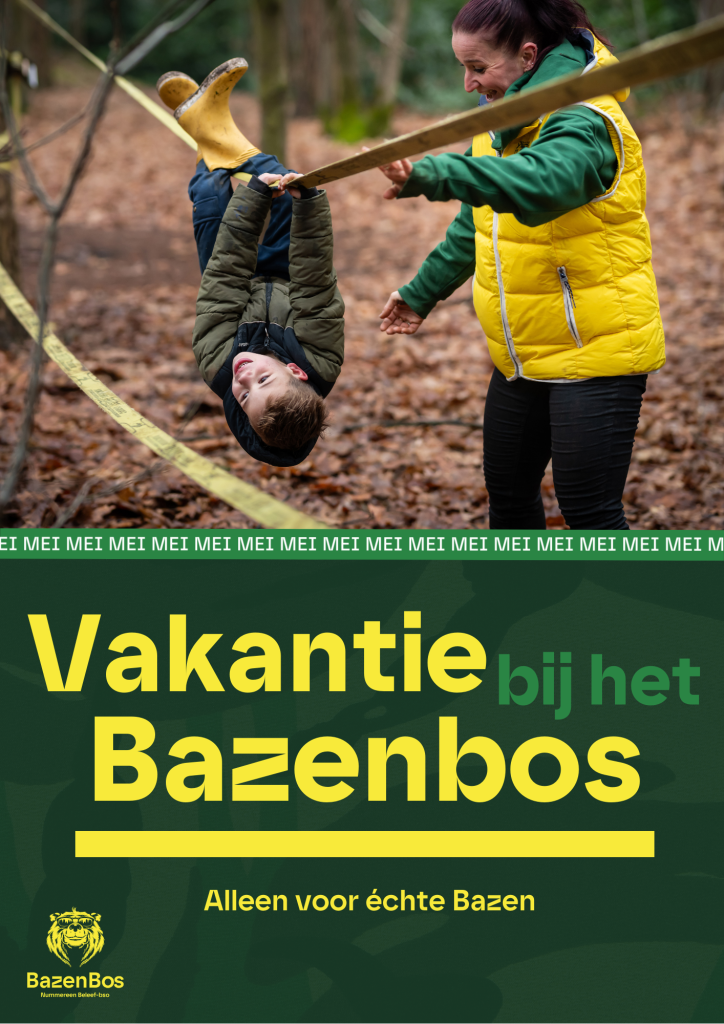 vakantie bij het bazenbos